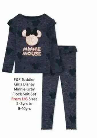 Tesco F&f Toddler Girls Disney offer