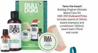 Tesco Bulldog offer
