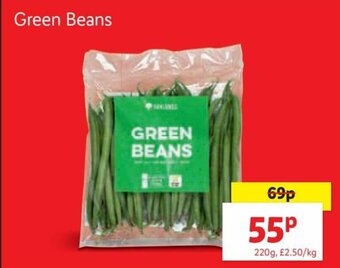 Lidl Green Beans offer
