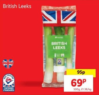 Lidl British Leeks offer