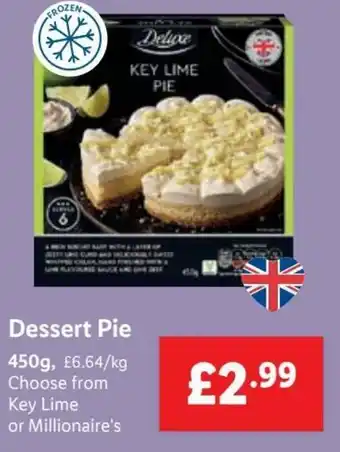 Lidl Dessert Pie 450g offer