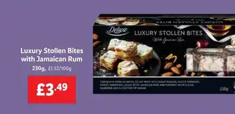 Lidl Luxury Stollen Bites with Jamaican Rum 230g offer