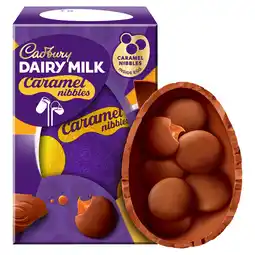 Sainsbury's Cadbury Caramel Nibbles Medium Chocolate Easter Egg 96g offer