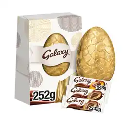 Sainsbury's Galaxy Milk Chocolate Extra Large Easter Egg 252g offer