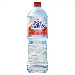 Sainsbury's Highland Spring Strawberry Still Flavoured Spring Water 1.25L offer