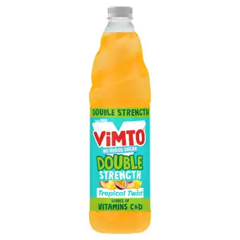 Sainsbury's Vimto Double Strength Tropical Twist 725ml offer