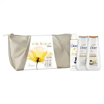 Asda Dove Multi Branded With Love From Dove Gift Set Pampering Collection 3 Piece offer