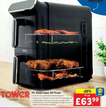 Lidl Dual Layer Air Fryer offer