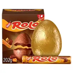 Iceland Rolo Milk Chocolate Large Easter Egg 202g offer