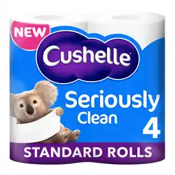 Iceland Cushelle Original Toilet Roll 4 Standard Rolls offer