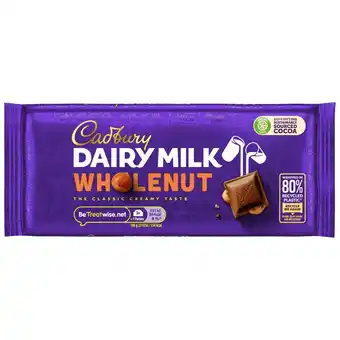 Morrisons Cadbury Dairy Milk Wholenut Chocolate Bar offer