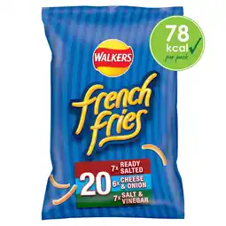 Morrisons Walkers French Fries Variety Multipack Snacks Crisps offer