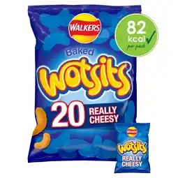 Morrisons Walkers Wotsits Really Cheesy Multipack Snacks Crisps offer