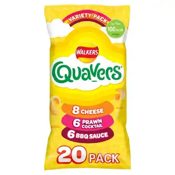 Morrisons Walkers Quavers Variety Multipack Snacks Crisps offer