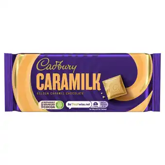 Morrisons Cadbury Caramilk Golden Caramel Chocolate Bar offer