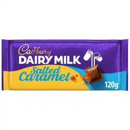 Morrisons Cadbury Dairy Milk Salted Caramel Chocolate Bar offer