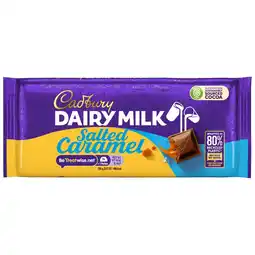 Morrisons Cadbury Dairy Milk Salted Caramel Chocolate Bar offer