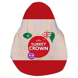 Morrisons Morrisons Frozen Large Turkey Crown 2.4-2.8Kg offer