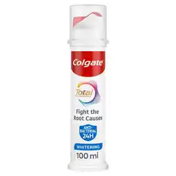 Morrisons Colgate Total Active Prevention Teeth Whitening Toothpaste Pump 100ml offer