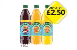 Londis Robinsons Apple & Blackcurrant, Orange, Orange & Pineapple offer