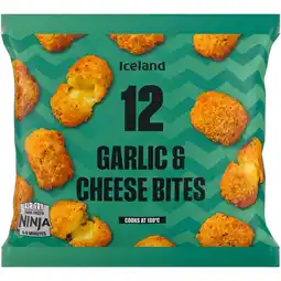 Iceland Iceland 12 (Approx.) Garlic & Cheese Bites 198g offer
