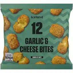 Iceland Iceland 12 (Approx.) Garlic & Cheese Bites 198g offer