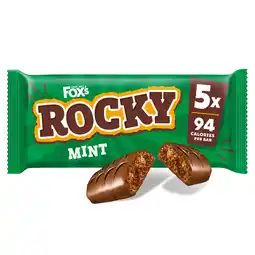 Iceland Fox's Rocky Mint Bars 5 x 19.75g (98.75g) offer