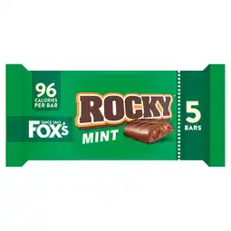 Iceland Fox's Rocky Mint Bars 5 x 19.75g (98.75g) offer