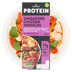 Morrisons Morrisons Protein Singapore Chicken Noodles offer