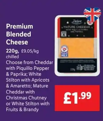 Lidl Premium Breaded Cheese 220g offer