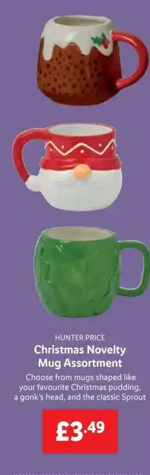 Lidl Christmas Novelty Mug Assortment offer