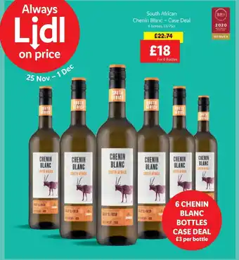Lidl South African Chenin Blanc - Case Deal offer
