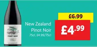 Lidl New Zealand Pinot Noir offer