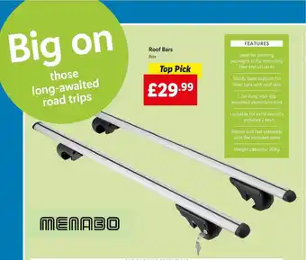 Lidl Roof Bars offer