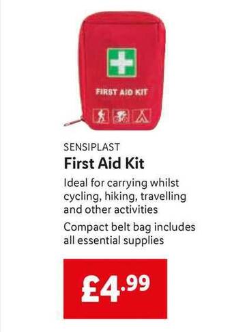 Lidl Sensiplast First Aid Kit offer