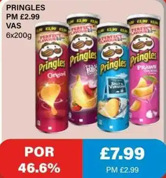 Bestway Pringles 6 x 200g offer