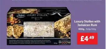 Lidl Luxury Stollent With Jamaican Rum offer