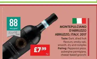 Lidl Montepulciano D'abruzzo Abruzzo Italy 2017 offer