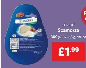 Lidl Lovilio Scamorza 300g offer