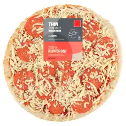 Asda ASDA Simply Pepperoni Medium Thin Stonebaked Pizza 317g offer