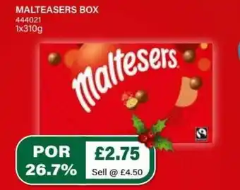 Bestway Malteasers Box 1x310g offer