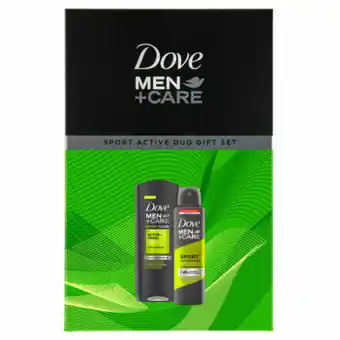 Asda Dove Sport Active Duo Gift Set offer