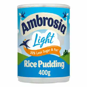Asda Ambrosia Low Fat Rice Pudding offer