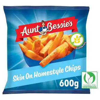 Iceland Aunt Bessie's Crispy & Fluffy Homestyle Chips 600g offer