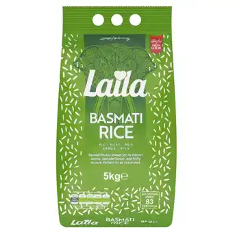 Morrisons Laila Basmati Rice 5kg offer