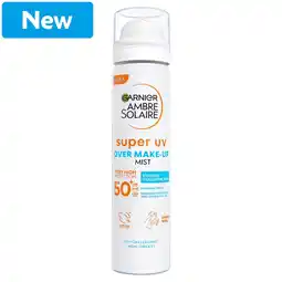 Morrisons Ambre Solaire Super UV Over Makeup Mist SPF 50+ offer