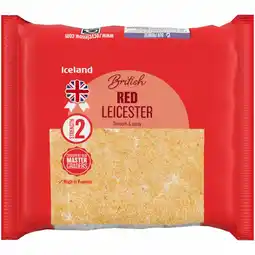 Iceland Iceland Red Leicester 250g offer