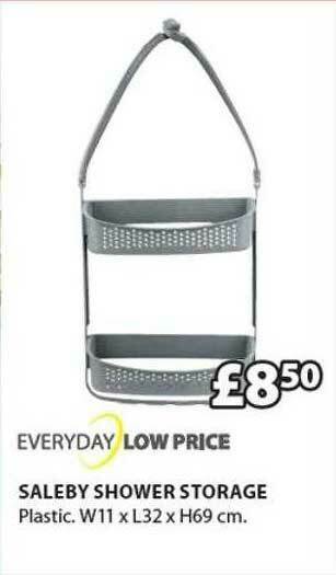JYSK Saleby Shower Storage offer