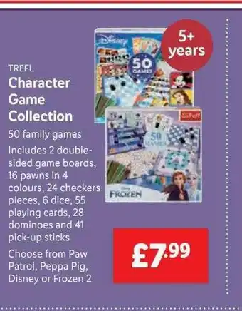 Lidl Trefl Character Game Collection offer