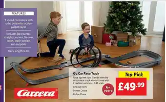 Lidl Carrera Go Car Race Track offer